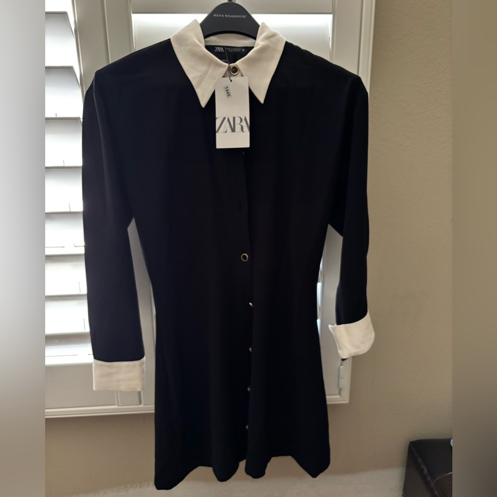 Zara Xsmall Dress - NWT - Black/White - Beautiful and Classy!
